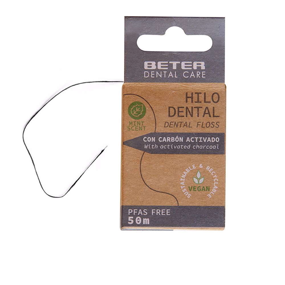 Hilo Dental Beter con Carbón Activado - 50 m