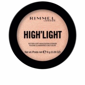 Rimmel London HIGH'LIGHT Luminizing Powder #002 Candlelit – Iluminador Ultra Suave y Sedoso