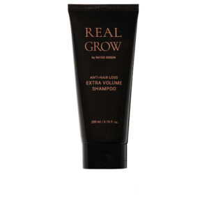 Shampoo Volumen Extra REAL GROW de Rated Green - Anticaída y Revitalizante 200 ml