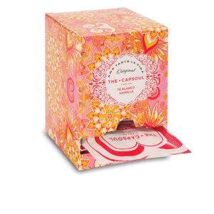 The Capsoul Pirámides de Té Blanco y Vainilla - 15 Bolsitas Deliciosas