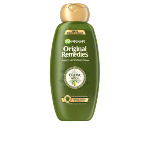 Champú Oliva Mítica Original Remedies by Garnier - 600 ml, Hidratación y Brillo Naturales