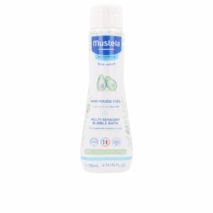 Mustela Baño de Burbujas Multisensorial para Bebés y Niños - 200 ml