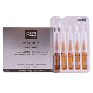 Ampollas Martiderm PLATINUM PHOTO-AGE: Juventud Radiante en Cada Gota (10 x 2 ml)
