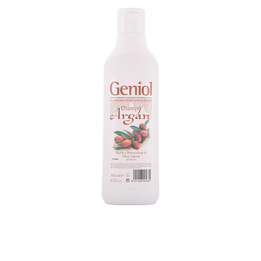Geniol Champú Arganoso 750 ml: Nutrición y Brillo Intenso