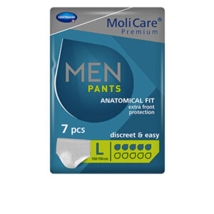 Molicare Premium Men: Slips Absorbentes T-L con 5 Gotas - Paquete de 7 Unidades