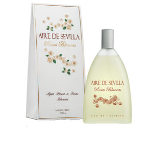 Aire de Sevilla Rosas Blancas - Eau de Toilette Vaporizador 150 ml: Elegancia Floral Envueltos en Frescura
