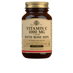 "Solgar Rosa Mosqueta C 1000mg con Vitaminas Esenciales - 100 Cápsulas"