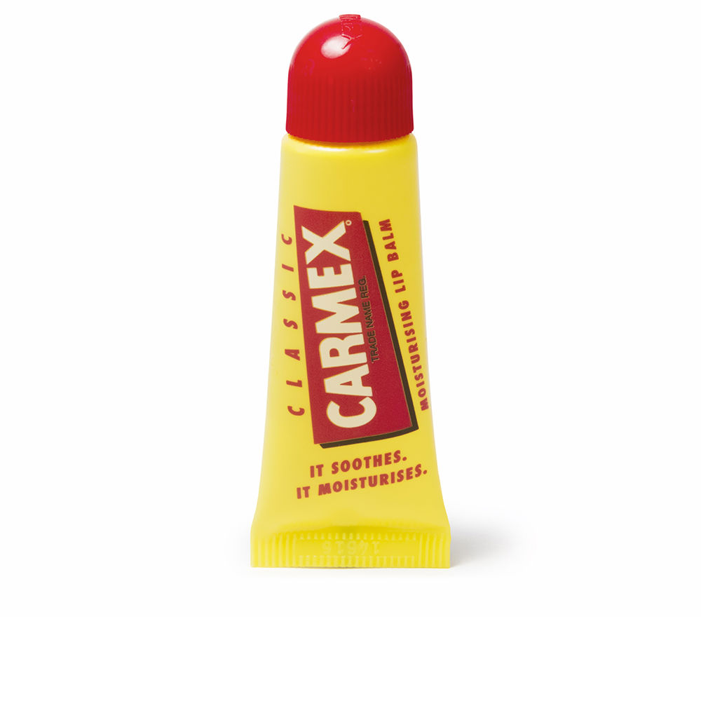 Carmex Bálsamo Hidratante Clásico en Tubo de 10 g - Hidratación Intensa para Labios Suaves