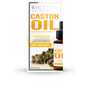 Biovène Aceite de Ricino Nutrición Integral para Cabello, Piel y Cuerpo 30 ml