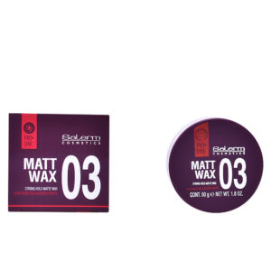 Salerm MATT WAX - Cera Matte de Fijación Fuerte 50 gr.