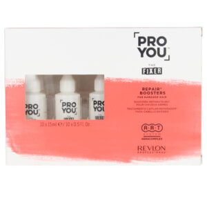 Revlon PROYOU Fixer Booster - Pack de 10 x 15 ml para Cabello Perfecto