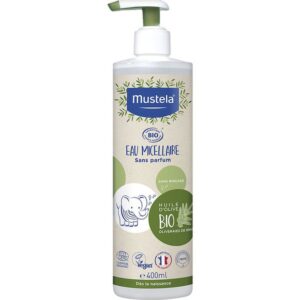 Mustela BEBÉ BIO Agua Micelar Suave Sin Aclarado 400 ml