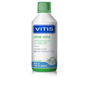 Vitis Colutorio Aloe Vera Promo 500 ml (400 ml + 100 ml Gratis)
