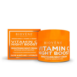 Crema Nocturna Intensa Hidratante y Iluminadora Vitamina C - Biovène - 50 ml