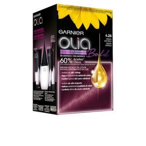 Garnier OLIA Coloración Permanente Violeta Eléctrico #4,26 - Brillo Intenso y Cuidado Hidratante