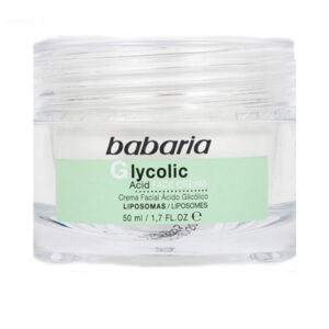 Babaria Crema Facial Renovación Celular con Ácido Glicólico - 50 ml