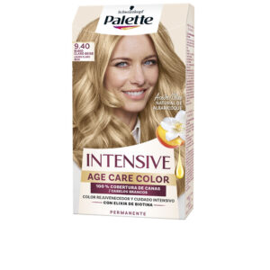 Schwarzkopf Palette Age Care Color Tinte #9.4 - Rubio Claro Beige - Cuidado y Brillo 1 u