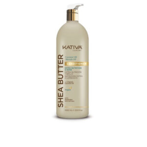 Acondicionador Kativa Manteca de Karité, Coco y Aceite de Marula - 1000 ml: Nutrición y Brillo Intenso.