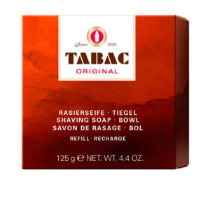 Tabac Original - Recarga de Jabón de Afeitar 125 g en Tazón Premium
