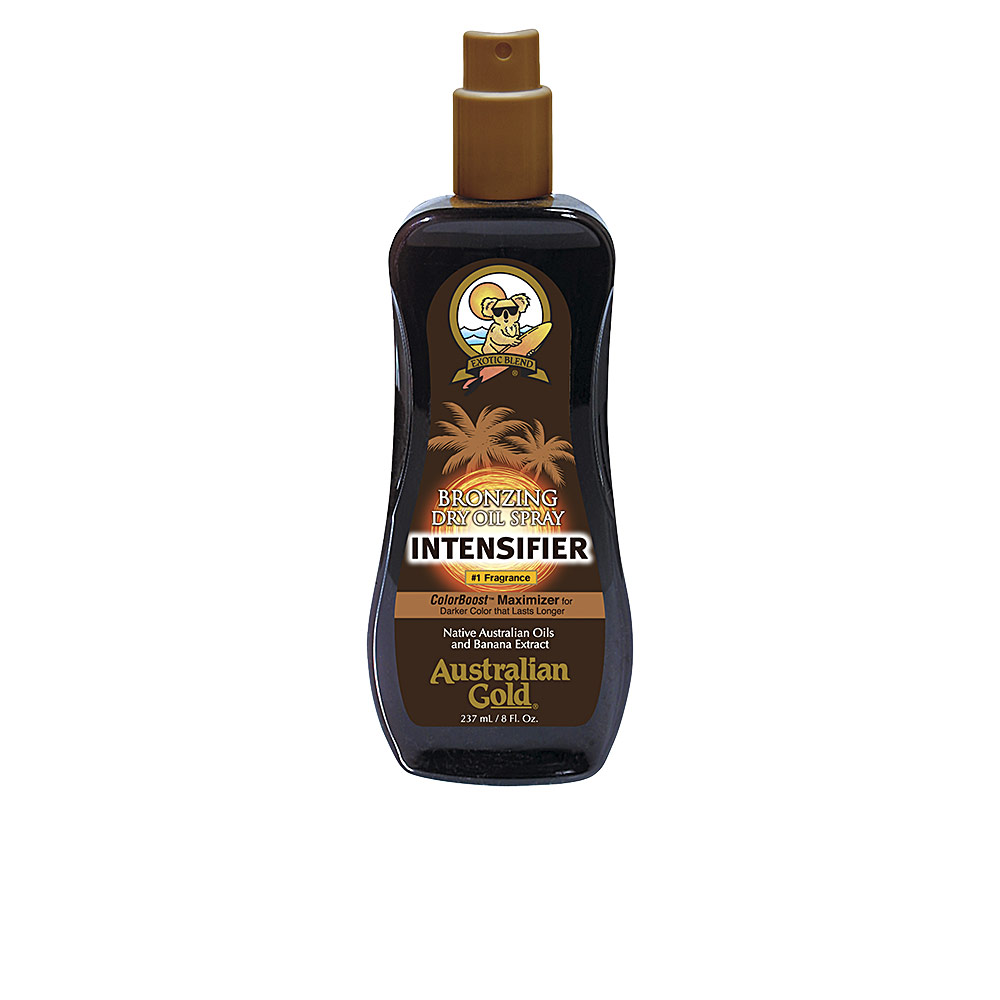 Australian Gold Bronzage Éclat: Aceite Seco Intensificador con Bronceador Spray 237 ml
