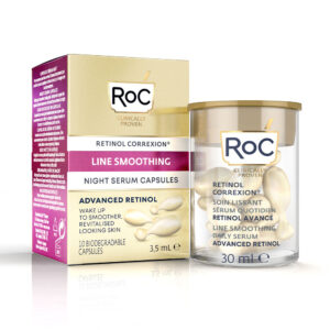 Roc Cápsulas Nocturnas de Suero Rejuvenecedor Línea Suave - 10 Unidades