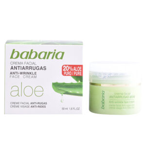 **Crema Rejuvenecedora Antiarrugas con Aloe Vera de Babaria - 50 ml**