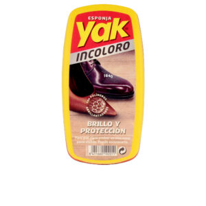 Yak Esponja Autobrillante Incolora para Calzado - Brillo Instantáneo