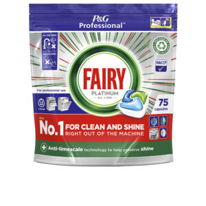 FAIRY PROFESSIONAL PLATINUM - 75 Cápsulas Ultra Efectivas para Lavavajillas