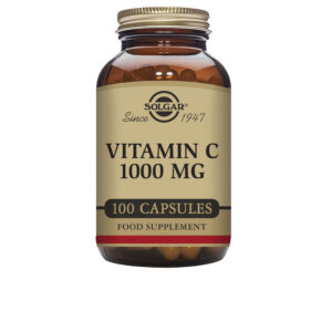 Solgar Vitamina C 1000mg - Cápsulas Vegetales 100 Unidades para un Refuerzo Inmune Natural