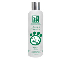 Men For San Champú para Perros con Biotina - 300 ml Cuidado Premium para un Pelaje Brillante