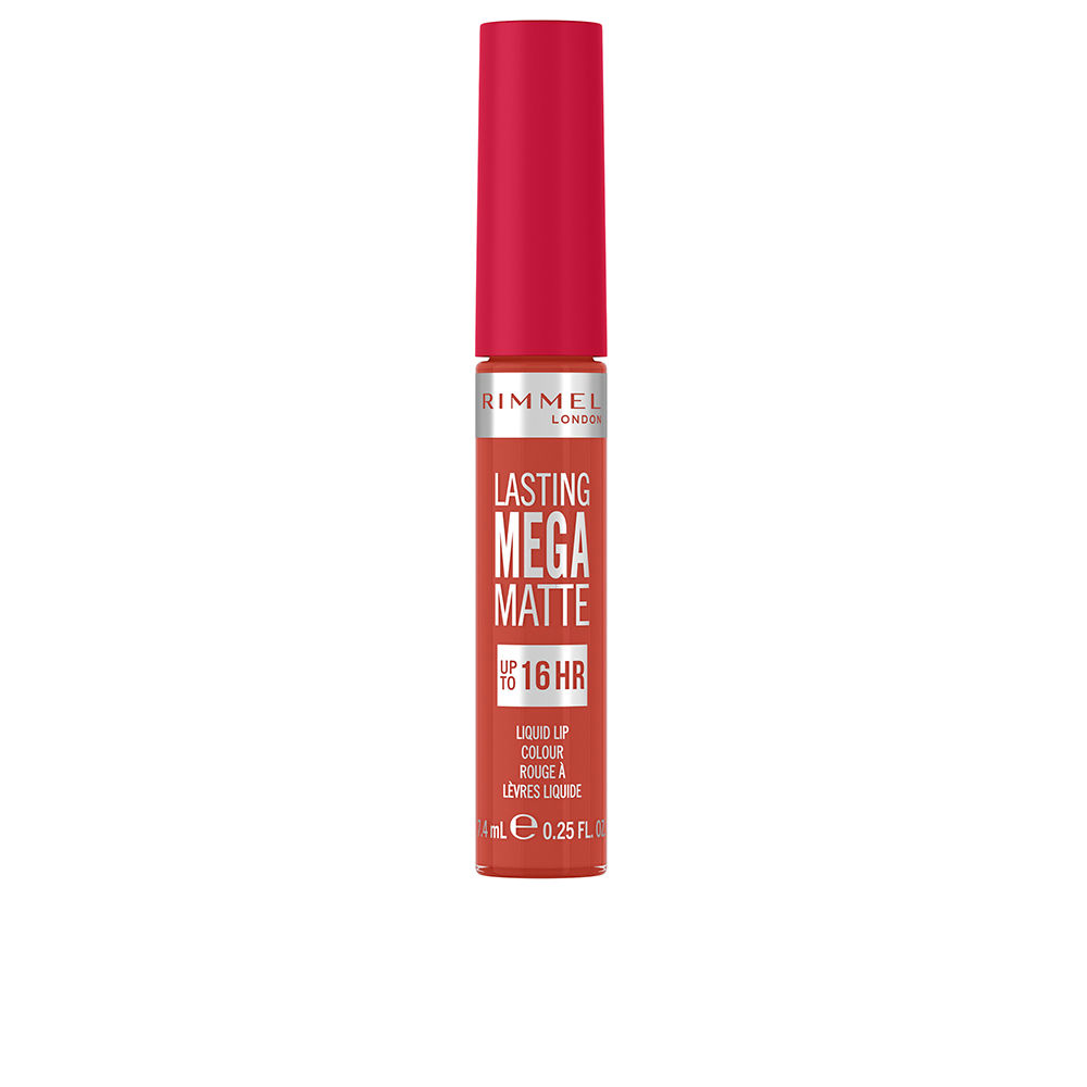 Rimmel London - Lasting Mega Matte Lip Colour #920 Scarlet Flames - 7.4 ml de Pasión Intensa