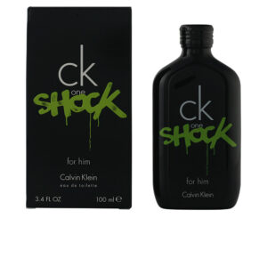 Calvin Klein CK ONE SHOCK FOR HIM - Eau de Toilette Vaporizador 100 ml: Energía y Estilo en Cada Spray