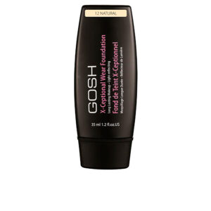 Gosh X-CEPTIONAL WEAR FOUNDATION - Maquillaje Duradero #12 Natural - 35 ml