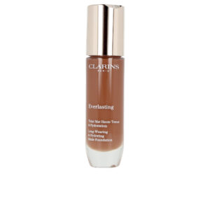 Clarins Everlasting Teint Mat #120C Espresso – Base de Maquillaje de Alta Durabilidad y Acabado Mate