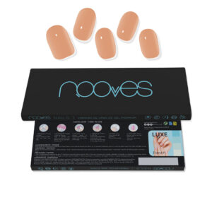 LÁMINAS DE UÑAS DE GEL Premium Luxe - Nooves #Cru Au Soleil (20 Unidades)