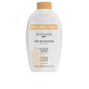 Byphasse Gel de Ducha Floral de Tiaré - 600 ml: Un Placer Tropical para Tu Piel