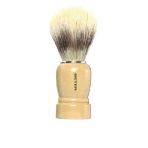 Brocha de Afeitar Beter con Mango de Madera y Pelo Sintético - 1 Unidad