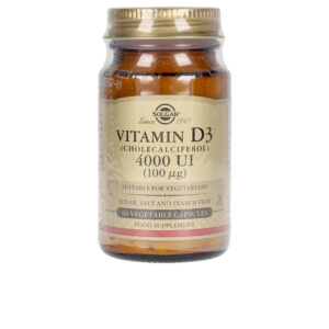 Solgar VIT D3 4000 UI - 100 mcg Cápsulas Vegetales (60 Unidades)