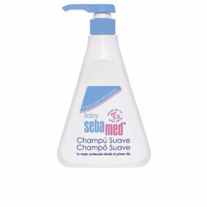 Sebamed Champú Suave para Bebés - 500 ml, Fórmula Delicada con Extracto de Manzanilla
