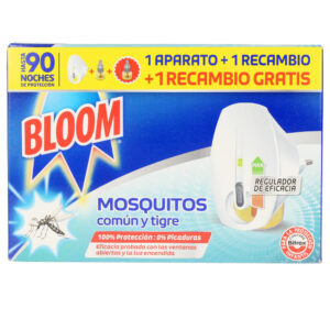 Bloom Mosquitos: Dispositivo Eléctrico Repelente + 2 Recambios Efectivos