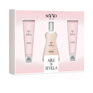 Aire de Sevilla Soy Yo - Estuche De Lujo 3 Piezas (Eau de Toilette, Gel de Ducha, Loción Corporal)