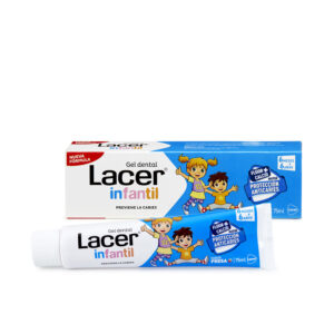 Lacer Gel Dental Infantil Sabor Fresa 75 ml - Cuidado Divertido para sus Dientes