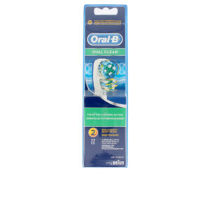 Oral-B DUAL CLEAN: Pack de 2 Cabezales de Limpieza Doble