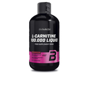 Biotech Usa L-Carnitina Líquida Sabor Cereza 500 ml - Energía y Bienestar