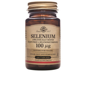Selenio Solgar 100 µg - 100 Cápsulas Suplemento Nutricional