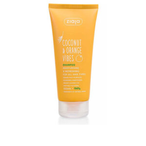 Ziaja Champú Hidratante Refrescante Coco y Naranja 200 ml - Vibes Tropicales