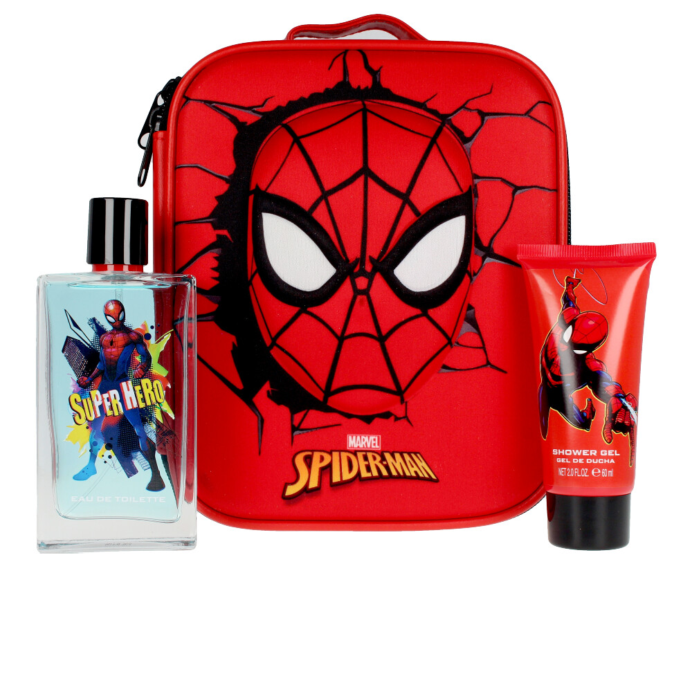 "Set de Cuidado Personal Spiderman Marvel - Eau de Toilette y Gel de Ducha (3 Piezas)"