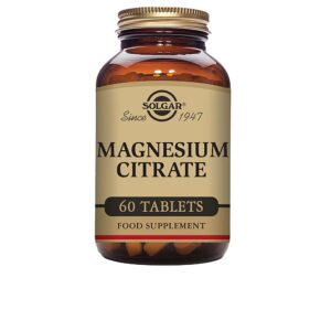 "Solgar Citrato de Magnesio 60 Comprimidos: Bienestar y Vitalidad"