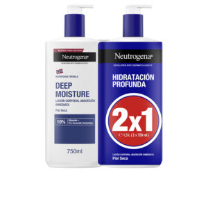 "Neutrogena Loción Hidratación Profunda para Piel Seca - Pack 2 x 750 ml"