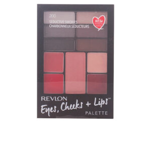 Revlon Palette Seductive Smokies: Kit Todo en Uno para Ojos, Mejillas y Labios #200